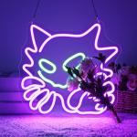 Anime Neon Wall Sign for Man Cave Decor