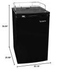 EdgeStar Ultra Low Temp Kegerator Refrigerator
