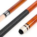 Set of 4 AKLOT 58" Canadian Maple Pool Cues