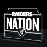 Las Vegas Raiders LED Tabletop Night Light
