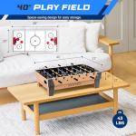 2-in-1 Air Hockey and Foosball Game Table