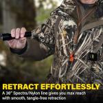 Retractable Key Chain & Badge Clip for Gear