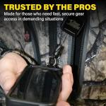 Retractable Key Chain & Badge Clip for Gear