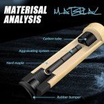58" Carbon Fiber Billiard Cue Stick for Professionals