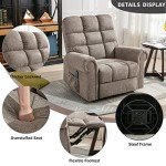 Oversized Rocker Recliner with Massage and Heat