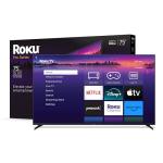 75-Inch 4K QLED Roku Smart TV with Voice Remote