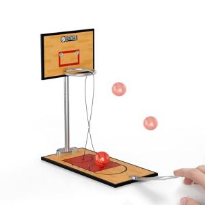 Mini Desktop Basketball Hoop Game for Office Fun