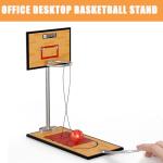 Mini Desktop Basketball Hoop Game for Office Fun
