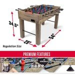 GoSports 54" Foosball Table with Cup Holders