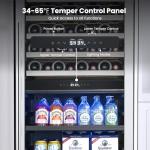 Yeego 24 Inch Wine and Beverage Cooler