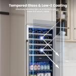 Yeego 24 Inch Wine and Beverage Cooler