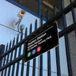 Boston Pro Sports Venue Vintage Metal Sign