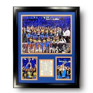 Oklahoma City Thunder 2024 Finals Champions Framed Art