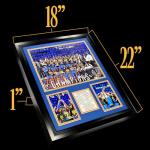 Oklahoma City Thunder 2024 Finals Champions Framed Art