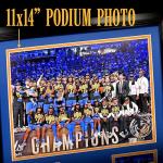 Oklahoma City Thunder 2024 Finals Champions Framed Art