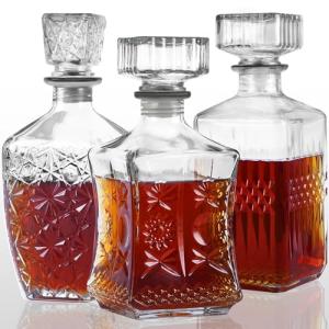 Whiskey Decanter Set for Home Bar Enjoyment