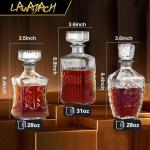 Whiskey Decanter Set for Home Bar Enjoyment