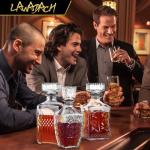 Whiskey Decanter Set for Home Bar Enjoyment