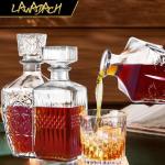 Whiskey Decanter Set for Home Bar Enjoyment