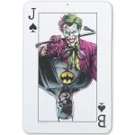 Batman vs. Joker Playing Card Metal Wall Art