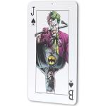 Batman vs. Joker Playing Card Metal Wall Art
