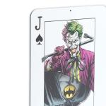 Batman vs. Joker Playing Card Metal Wall Art