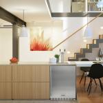 Kegco Dual Tap Undercounter Beer Dispenser