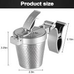 Cigar Golf Cart Holder - Portable Ashtray with Lid