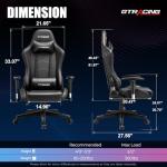 GTRACING Bluetooth Gaming Chair with Speakers