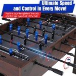 54-Inch Competition Foosball Table for Adults