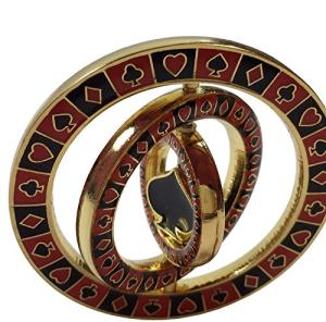 Triple Spinner Poker Weight with Spade Center