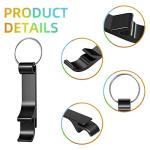 100 Colorful Bottle Opener Keychains for Parties