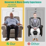Oversized Rocker Recliner with Massage and Heat