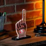 San Francisco 49ers LED Football Foam Finger Light