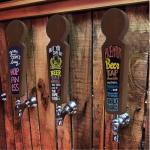 6-Pack Beer Tap Handles with 4 Markers