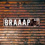 Braaap Blvd Motocross Metal Sign for Man Cave