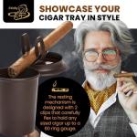 Stinky Cigar Car Ashtray with Spring Clip