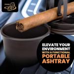 Stinky Cigar Car Ashtray with Spring Clip