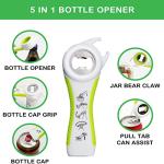 5-in-1 Jar Opener for Weak Hands