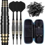 CyeeLife Soft Tip Darts Set with 30 Extras