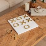 Wooden Tic Tac Toe Game for Man Cave Decor