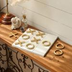 Wooden Tic Tac Toe Game for Man Cave Decor