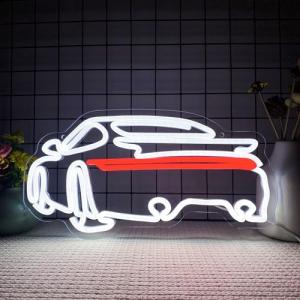 Dimmable Sports Car Neon Wall Sign for Man Cave