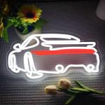 Dimmable Sports Car Neon Wall Sign for Man Cave