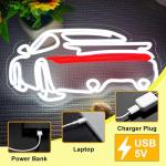Dimmable Sports Car Neon Wall Sign for Man Cave