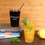 Funny Work Beer Glass for Coworker Gifts