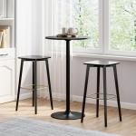 Giantex 6-Pack Adjustable Height Bar Tables