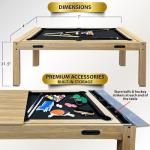 4-in-1 Multi Game Table for Man Cave Fun