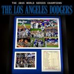 Los Angeles Dodgers 2025 World Series Collectible Art