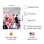 Vintage Hollywood Diner Wall Art Print 8x10